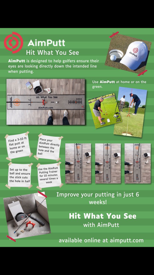 AimPutt Golf Training Aid 